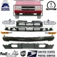 New Front Bumper + Grille Assembly Kit For 1998-2004 Chevrolet S10