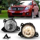 Pair Clear Fog Lights For 2010-2011 Mercedes-benz Gl350 Gl450&nbsp;Gl500 Gl550 E350