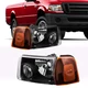 Headlights Assembly FOR 2001-2011 Ford Ranger 2002 2003 2004 Clear Lamp Pair Headlights Assembly FOR 2001-2011 Ford Ranger 2002 2003 2004 Clear Lamp Pair