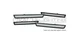 2015+ Dodge Challenger Oracle Concept LED Sidemarkers Clear Set of 4 9860-019