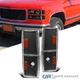 Fit 88-93 Chevy/GMC C10 C/K 1500 2500 3500 Black Corner Lights Turn Signal Lamps