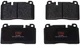 Brake Pad  2-Wheel Set Front for Audi Q5 2013-2017
