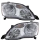 Halogen Headlight Set For 2005-07 Toyota Avalon XL XLS Driver and Passenger Side