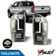 Tail Lights Pair For 2016-2023 Toyota Tacoma Rear Brake Lamp Black Clear Lens