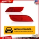 Fit 2016-2017 Subaru Crosstrek Base Limited Premium Rear Bumper Reflector Set