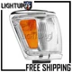 Right Passenger RH Corner Park Chrome Signal Light for 1992-1995 TOYOTA 4RUNNER