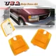For 1995-2005 Chevrolet Astro Safari Amber Corner Lights Driver & Passenger Set