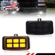 Smoked Switchback LED Front Fog Lights W/ Turn Signal For 88-99 Chevy C1500 S10