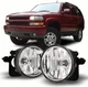 Pairs Clear Fog Lights Lamps Fit 1997-2003 Pontiac Grand Prix/2000-2005 Sunfire