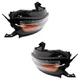 Pair Of Front Turn Signal Lights 2014-2018 Jeep Cherokee Limited 68321887AC-PFM