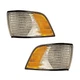 Side Marker Lights Reflectors Pair Set for 91-96 Buick Century Left & Right