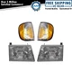 TRQ Lighting Kit Driver & Passenger Side Fits 97-03 Ford