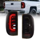 Sequential LED Tail Lights Smoked For 14-18 Chevy Silverado 1500 2500 GMC Sierra