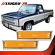 Fit For Chevy Blazer GMC Jimmy C/K R Pickup Side Marker Lights Bezel Pair Set US