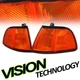 For 90-91 Honda Civic 2Dr JDM Sport Amber Turn Signal Parking Corner Lights Lamp