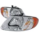 Fits 01-07 DODGE CARAVAN Euro Headlight With Clear Lens