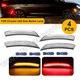 For 15-17 Chrysler 200 clear Front Rear LED Side Marker Lights Turn Signal Lamp