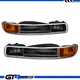 For 1999-2006 GMC Sierra Yukon/Yukon XL Black Replacing Parking Bumper Lights
