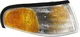 Front Right Signal Light Fits 1994-1998 Ford Mustang Clear and Orange Direct Fit