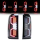 2014-2018 Tail Lights Clear LED Sequential For Chevy Silverado 1500 2500HD Lamps