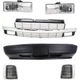 Grille For 1996-05 Chevy Astro with Bumper Cover Corner Lights & Headlights Kit