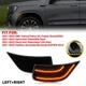 Front Marker Side Light For 2021-2023 Cadillac Escalade Suburban Chevy GMC Yuk A