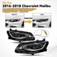 Upgrade Halogen Headlights w/ Sequential Signal Pair For 2016-2018 Chevy Malibu
