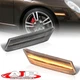 Chrome LED Front Fender Side Marker Light Assembly For Porsche 997 911 Turbo GT3
