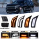 For Chevy Suburban GMC Yukon Cadillac Escalade 2021-2024 LED Side Marker Lights