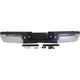 For Ford F Series Super Duty Step Bumper 2008-2012 Chrome Face/Black Pad Steel