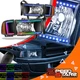 2Pcs Black/Amber RGB LED Headlights for 94-02 Dodge Ram 1500 2500 3500 Exc Sport