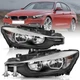 For BMW 3 Series 2012-2015 F30 320i 328i 335i Headlights Headlamps Assembly Sets