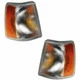 For 1991-1995 Volvo 940 Parking/Signal Lights Assembly Pair For VO2520105