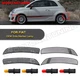 For Fiat 500 Abarth 2012-2019 Side Marker Light Front Rear Bumper Reflector Lamp