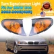 Yellow Corner Light Turn Signal Lamp For BMW 02-05 E46 4D / 5D Sedan 325i PAIR