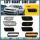 For 2010-2014 VW MK6 Golf GTI Smoked Amber Front Side Marker Lights LED Signal