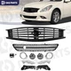 For 2010-2013 Infiniti G37 11-12 G25 Front Bumper Upper Lower Grille Fog Lights