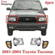 For 2001-2004 Toyota Tacoma Headlight Kit Front Left & Right Side Set of 4