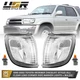 DEPO Front Clear Corner Light + Bulbs + Socket For 1999-2002 Toyota 4Runner SR5