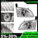 Headlights Headlamps Pair Set Left L & Right R for 2001 2002 2003 Toyota Sienna