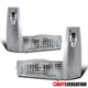 Fit 1984-1996 Jeep Cherokee Clear Corner Signal Lights+Bumper Lamps Left+Right
