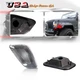 Front Fender Clear Housings Covers For 1997-2006 Jeep Wrangler Side Marker Light