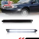 Smoked White LED Front Side Marker Lights For 97-03 Chevy Malibu & 04-05 Classic