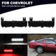 For Chevy 1988-1996 C4 Corvette Smoke Lens White/Red LED Rear Side Marker Lights