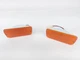 Bumper Lamps Indicators Fit For Toyota Pickup RN30 1979-83 4WD Square connector