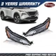 Headlights Left&Right For 2021-2023 Nissan Rogue w/Halogen Signal LED DRL Upper