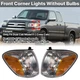 Turn Signal Light Set For 2005-2007 Toyota Tundra Double Cab Left and Right Side
