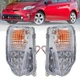 Pair For 2012~2015 Toyota Prius LED DRL Left & Right Fog Lights Turn Signal Lamp