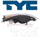 TYC 18-5291-00 Turn Signal Light Assembly for SU2531103 84101AC040 tk
