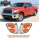 For 2001-2004 Toyota Tundra Sequoia Turn Signal Lights Front Amber Side Marker 